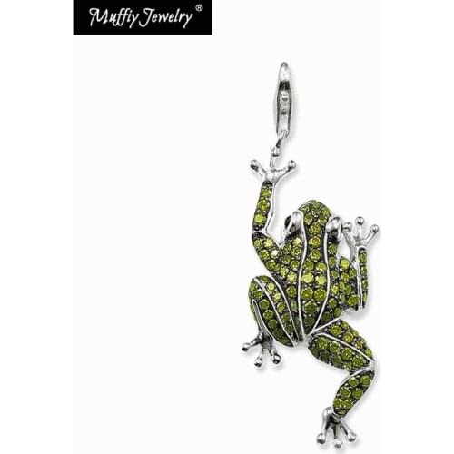 Frog Green Eva Pendant,Europe Style Soul Jewelry Good Jewerly For Women,2017 Gift In 925 Sterling Silver,Super Deals