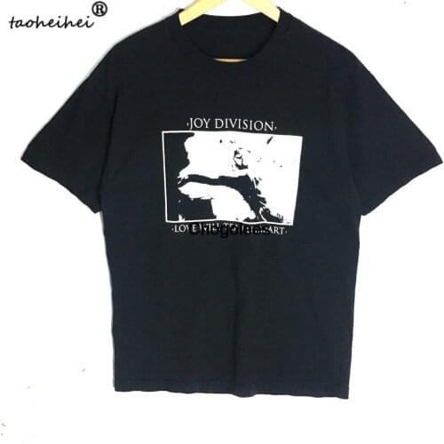 Rare Design Vintage Rock Band Joy Division T shirt 2000s