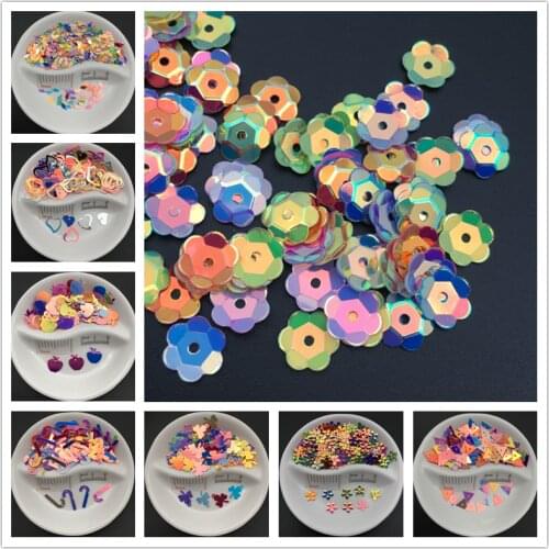 20g Golden Color Series Loose Sequin Paillette Crafts Sewing,Women/Kids DIY,Garment ,Shoes ,Hat Accessories