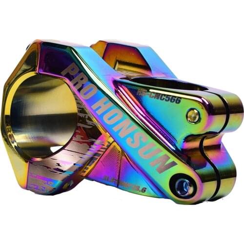 HONSUN PRO MTB Bicycle Stem 0 ° 50MM Road Stem 28.6 * 31.8MM Aluminum Alloy CNC High Strength XC AM Bike Accessories 185g