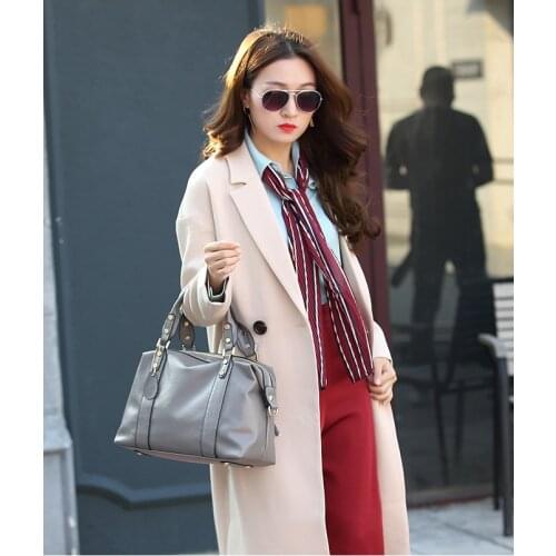 Luxury Leather Handbags Women Famous Brand Bag Womens Genuine Leather Shoulder Bags Handbag Women Messenger Bags