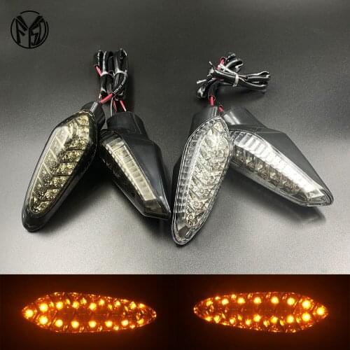 LED Turn Signal Indicator Light For DUCATI 1198 Streetfighter 848 1098 1100/S Multistrada 950/1200/1260 Motorcycle Blinker Lamp