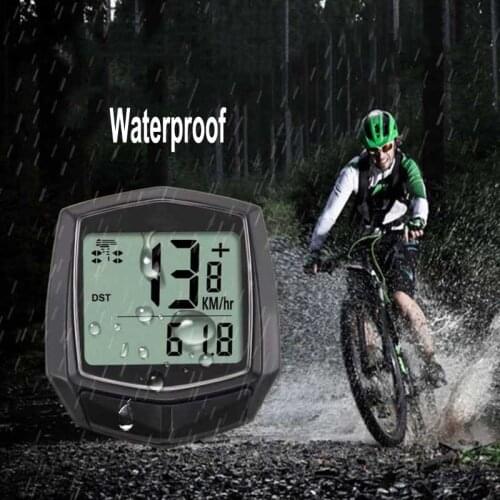 Bicycle Odometer Speedometer Waterproof Wired Digital Speedometer Cycling Wired Stopwatch Bicycle Cycling Speed Counter Code