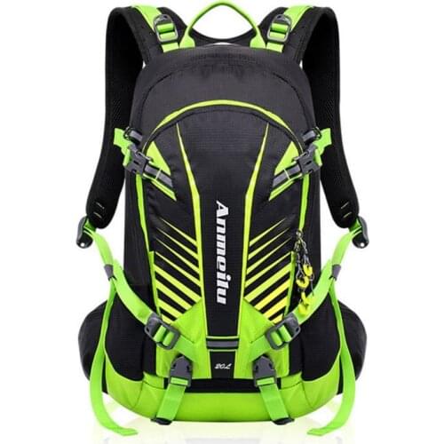 20L Waterproof Hydration Backpack,Night Reflrctive Mens Backpack,Breathable Hiking Camping Bags with Rain Cover