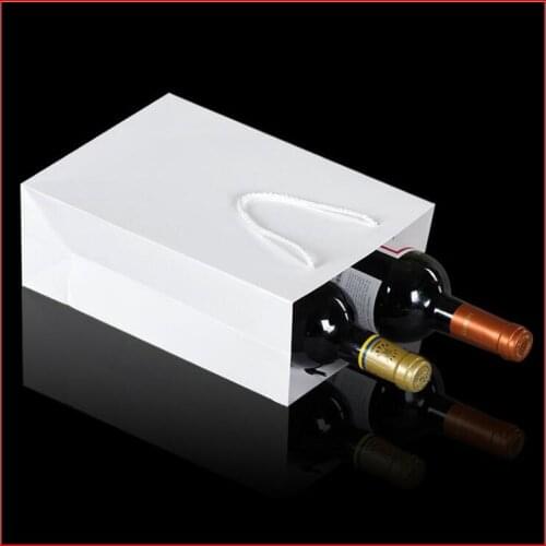 100PCS/lot) 10 SIZE available wholesale 250gsm cardboard bag shopping