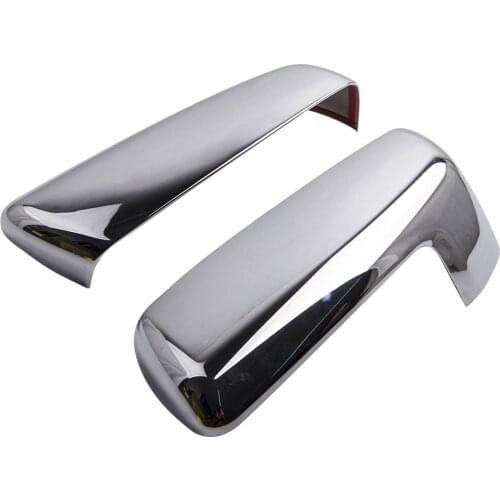 2 pcs Clip-On Replacement Mirror Covers for Chevy Silverado for GMC Sierra 1500 2019 2020 2021