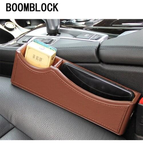 BOOMBLOCK Car Phone Holder Seat Gap Box Armrest Organizer For Inifiniti Kia Rio 3 K2 Sportage Ceed Ford Fiesta Mondeo Suzuki