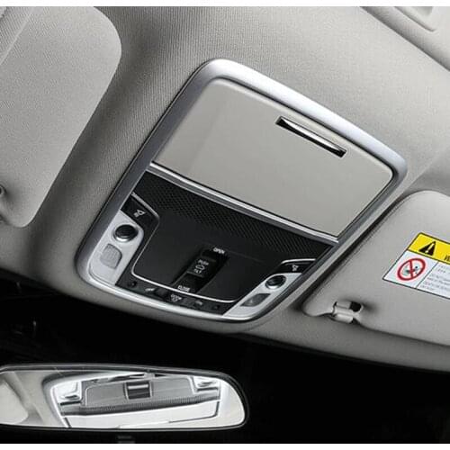 For Honda Accord 10th 2018 2019 Accessories ABS Chrome Car Front Reading Lampshade Panel Cover Trim Sticker Car Styling