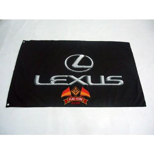 NEOP lex 3' x 5' Lexus Autmotive Logo Flag