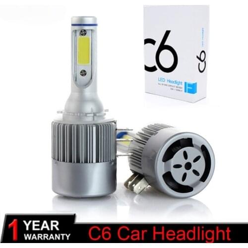 H15 Led Car Bulb Lamp Super Bright COB H4 LED Headlight Dual Auto Headlamp Replacement Canbus Error Free for Cars Automobile BMW