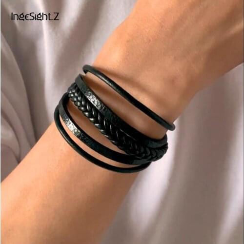 IngeSight.Z Leather Bracelets