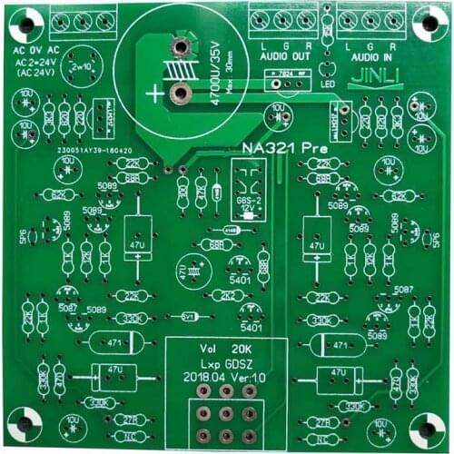 NA321 Preamplifier Board Kit DIY Front PCB Reference NAIM Preamp Circuit