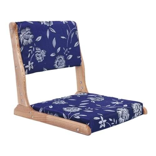 Living Room Chair Living Room Furniture Folding chair legless chair platform tatami folding chair solid wood Japanese style sale
