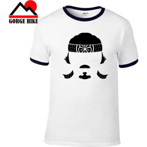 Kung Fu Master The Karate Kid tshirt Cobra Kai Karate Retro Movie Martial Art 2019 New Fashion O Neck Slim Miyagi San T Shirt