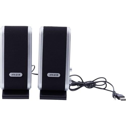 NEW 120W USB Power Desktop Computer Notebook Audio Speaker 3.5mm Earphone Jack