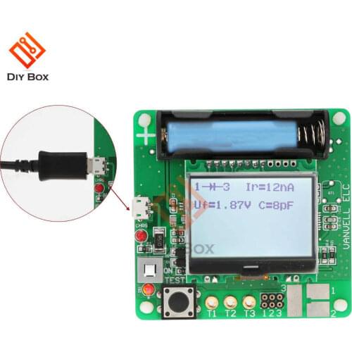 New Inductor-Capacitor Meter DIY MG328 Multifunction Tester LCD Display Panel Module With Cable