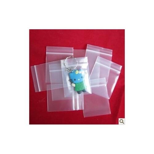 Thick Bag Free Shipping! Packing Bags 500pcs/lot 5cm*7cm Clear Resealable Plastic Bags PE Zip Lock Bags thickness 0.05mm