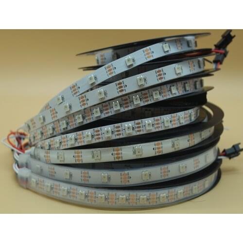 LED Strips WS2812B ws2812 IC RGB individually addressable 5050 leds strip light Waterproof diode flexible neon led tape lamp 5V