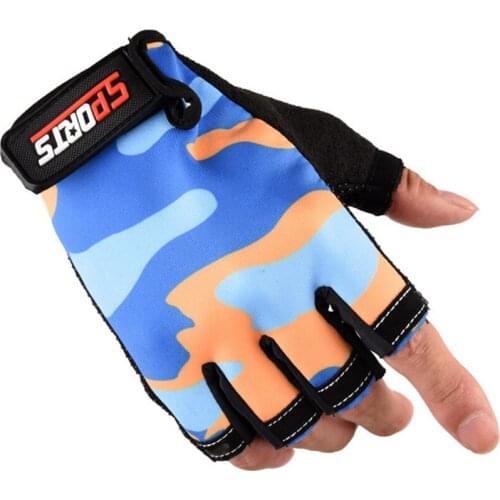 Shockproof Pad Cycling Gloves Half Finger Sport Gloves Men Women Summer Bicycle Gym Fitness Gloves MTB Bike Gloves