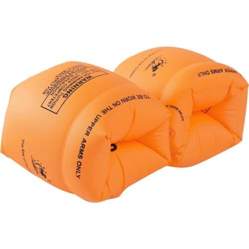 1 Pair Children Swimming Bag Inflatable Beach Swimming Pool Buoy Tow Floating Arm Circle Ring Safety Air Bag for Kids Adults