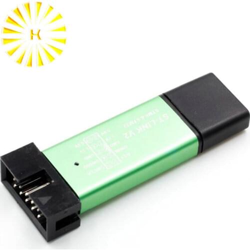 1PCS ST LINK Stlink ST-Link V2 Mini STM8 STM32 Simulator Download Programmer Programming With Cover A41