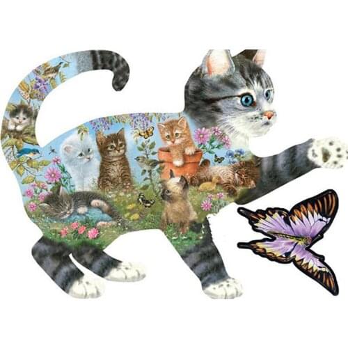 5D DIY Diamond Painting Flower Cat 3D Diamond Embroidery Sale Full Square /Round Pictures Of Rhinestones Decor Paintings TY603