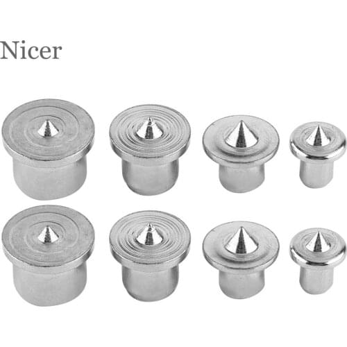 8pcs Dowel Drill Centre Points Pin Wood 6mm/8mm/10mm/13mm Dowel Tenon Center Set Dowel Centre Point Woodworking Wood Drill Bit
