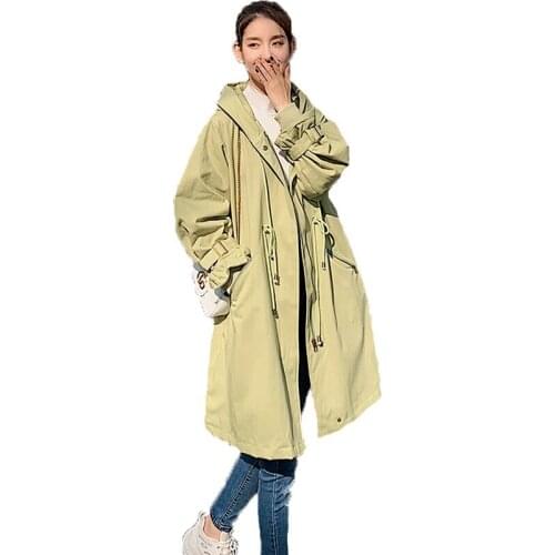 Women's Long Trench Coats ALIYSWINT China