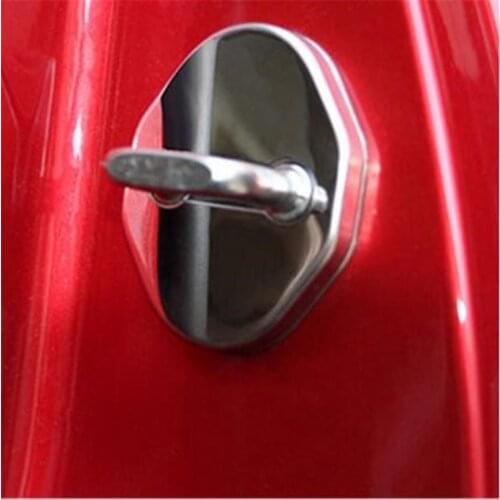 Car styling Door lock buckle waterproof Protector Cover case for MAZDA 2 3 5 6 CX-3 CX-4 CX-5 CX-7 CX-8 CX-9 MX-5 Atenza Axela