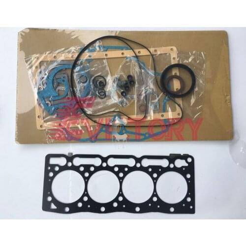 For Kubota V1305 V1305T piston ring + full cylinder gasket kit