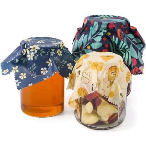 Reusable Storage Wrap Sustainable Organic Sandwich Cheese Food Wrapping Paper BPA Free Bees Wax Food Wrap