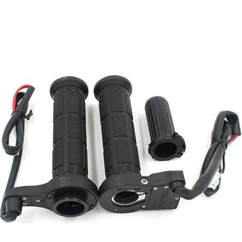 Motorcycle Electric Heated Grips Motorbike Hot Grip Adjustable Temperature Heating Handle 12V 22mm Universally pit bike