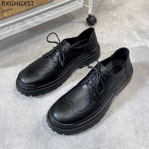 Designer Brogues Men Dress Shoes Leather Fashion Party Shoes for Men 2021 Black Casual Business Shoes Men Zapatos Hombre Sapato