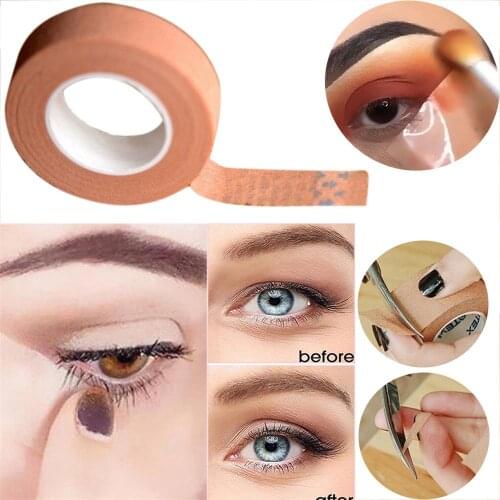 Double Eyelid Stickers Eyeshadow Eyeliner Stencils Non-woven Eye lift Tape Multipurpose Single Side Eyelid Cut Crease Adhesive
