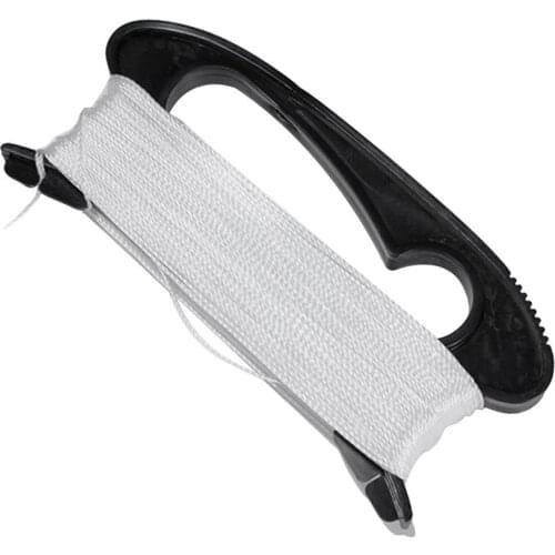 100 meters Kite Line String Outdoor Flying Kite Board Line Winder Flying Nylon D String Tool Shape Handle Accessories Kite Q9Z1