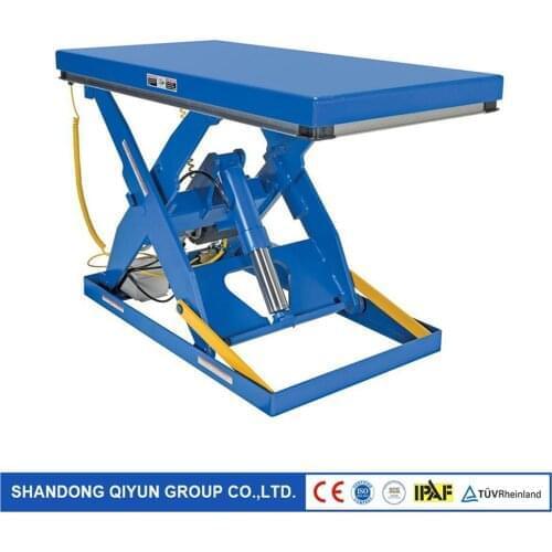 Qiyun Professional 300kg Capacity Stationary Hydraulic Scissor Car Lift/Fixed Scissor Lift Platform Used for Sale