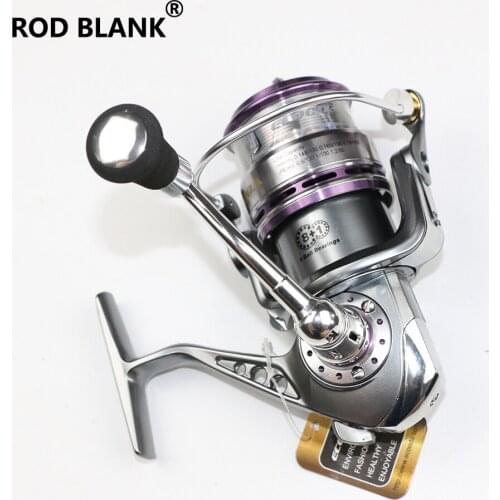 Blank Rod Spinning Fishing Reel +1 Bearings 5.1:1 Gear Ratio CS2500