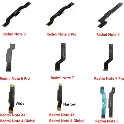 Main FPC LCD Display Connect Mainboard Flex Cable For Xiaomi Redmi Note 3 4 4X 5 5A 6 7 Pro Global