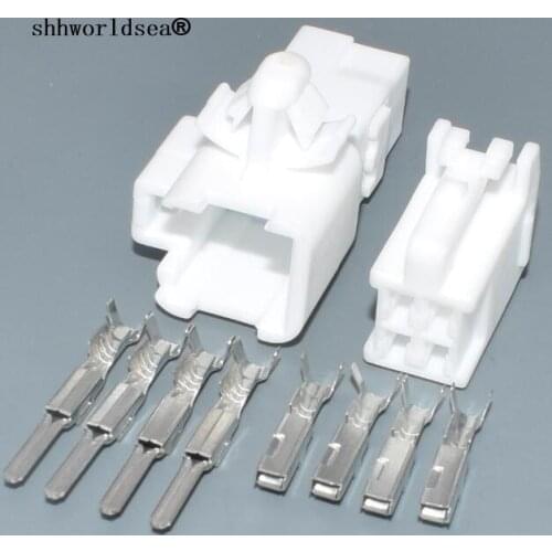 Shhworldsea 4Pin 2.2mm male female for Toyota Lexus Connector Industrial unsealed cable Connector 6520-0349 7282-1042