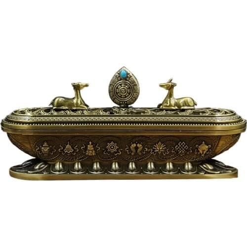 Alloy Incense Stick Holder Burner Ash Catchers Metal Crafts Decor Home Shop Ornament