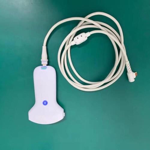 USBWifi color Ultrasound Probe 128 elements doppler optional convex 3.5-5.0mhz/7.5-10mhz Compatible with Android IOS System