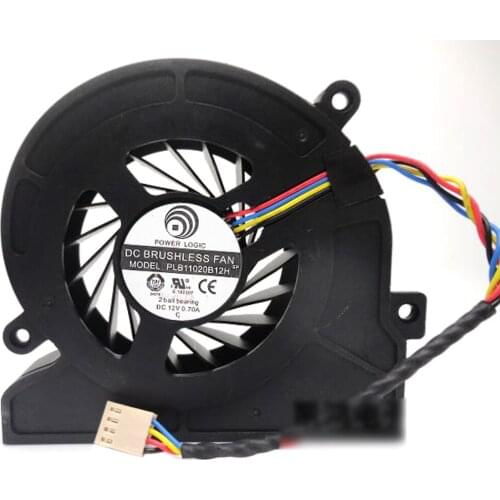 For POWER LOGIC PLB11020B12H DC 12V 0.70A 4-Wires Server Cooling Fan