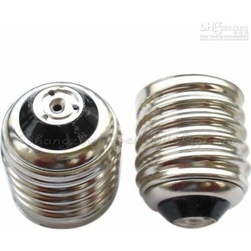 Iron Glass D182 Lampholder E40x45 Nickel sellwell lighting