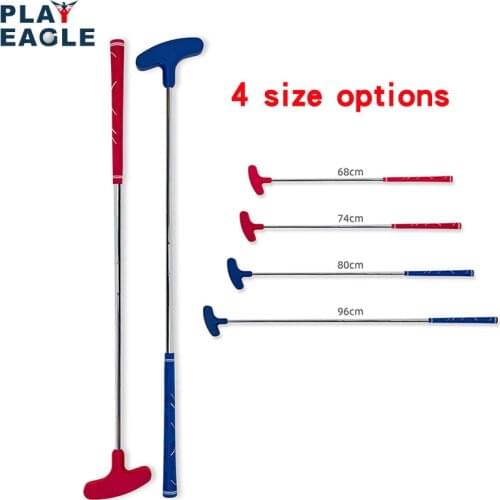 1pc Kids Adults Golf Putter Club Children Double Side Mini Rubber Head Putter Equipment Fitness Golf Toys For Golf Games