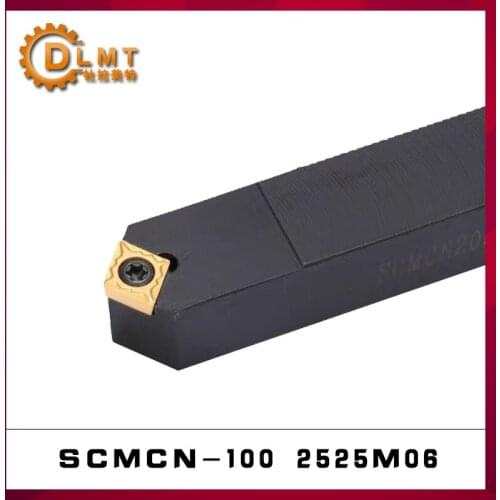 1PC Lathe Cutter SCMCN2525M06 SCMCN2525M12 100 External Turning Tool Holder SCMCN 100 Machining Boring Bar