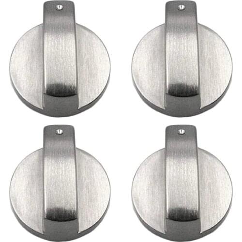 2021 4 pieces knob stove gas cooker knobs metal gas cooker knob gas cooker control metal stove knobs for the kitchen 6mm