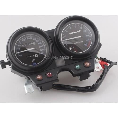 240 km/h Motorcycle StreetBike Speedometer Gauge Meter Tachometer Gauges Fits For Honda Hornet600 2000-2006 01 02 03 04 05