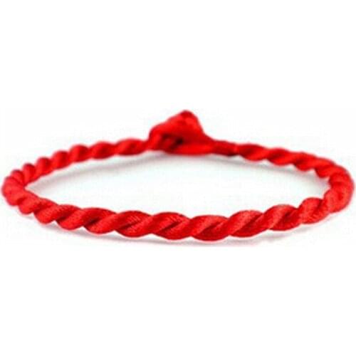 50pcs/lot New Fashion 20cm Length Red Rope Jewelry Accessories For Making DIY Bracelet