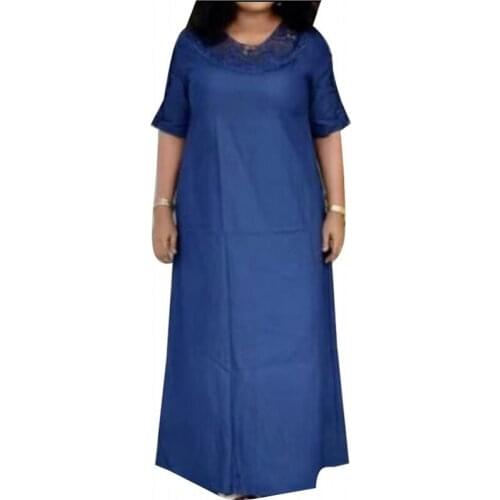 African Dresses For Women 2021 Spring Summer Africa Clothing Muslim Long Maxi Dress High Quality Fashion Dress Lady