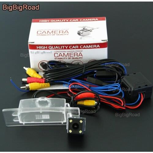 BigBigRoad Car Rear View Reverse Camera with Filter / power relay For KIA K4 K5 K7 Kx5 Optima Lotze Cadenza Sportage QL